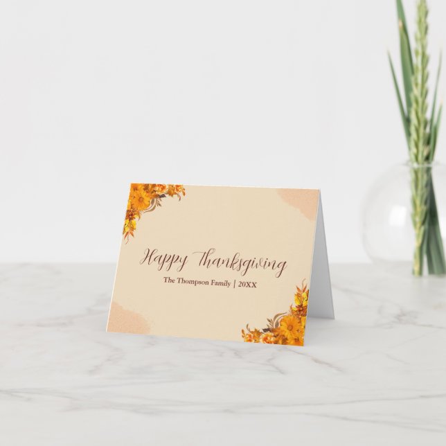 Folded Holiday Card (Front)