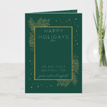 Folded Holiday Card