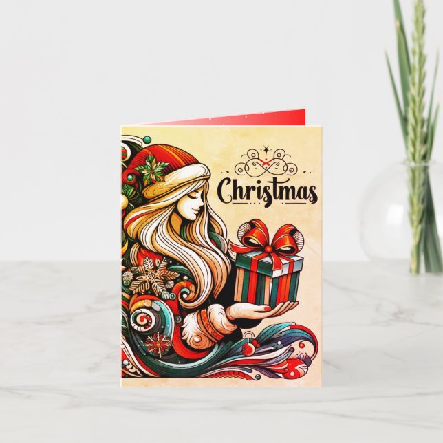 Folded Holiday Card (Front)