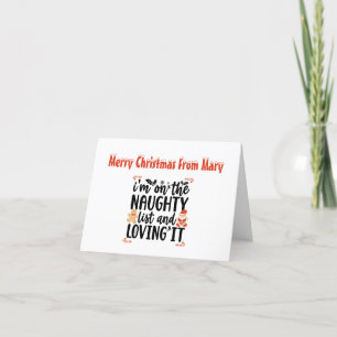 Folded Holiday Card