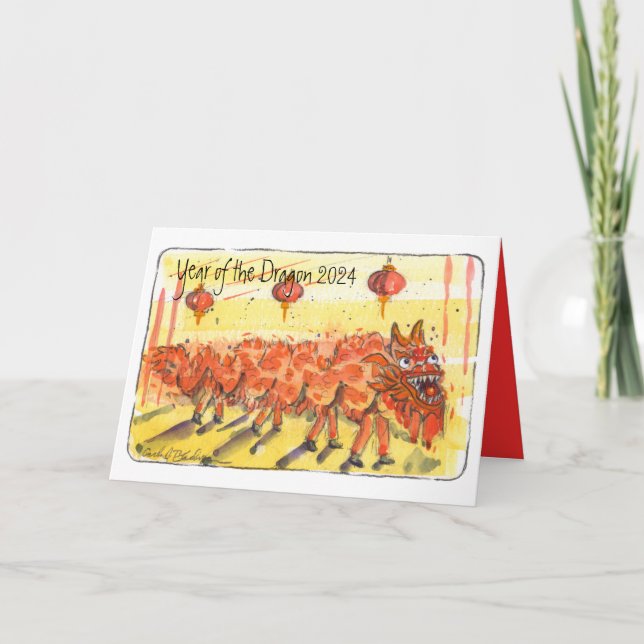 Folded Holiday Card (Front)