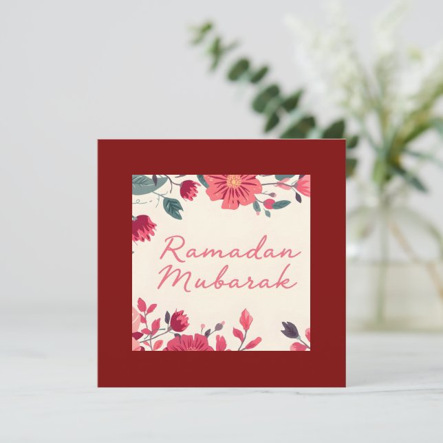 Folded Holiday Card (Standing Front)