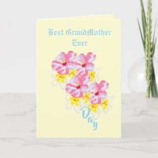 Folded Holiday Card  : Happy Grandmother's Day