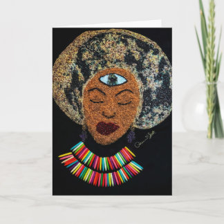 Folded Holiday Card - Nubian Series I*
