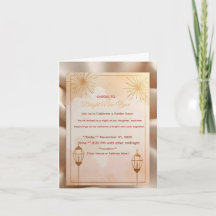 Folded Invitation