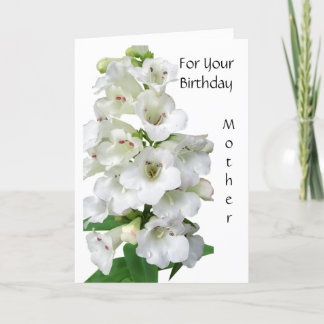 Folded Mother's Birthday Card