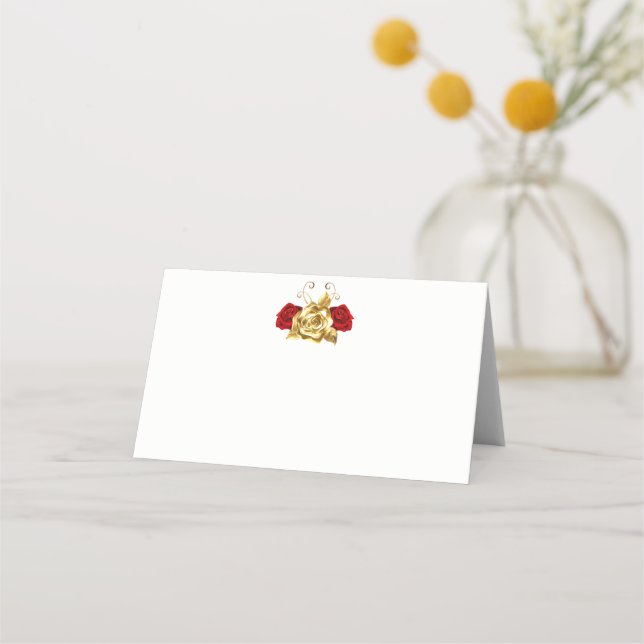 Folded Name Place Card (Front)