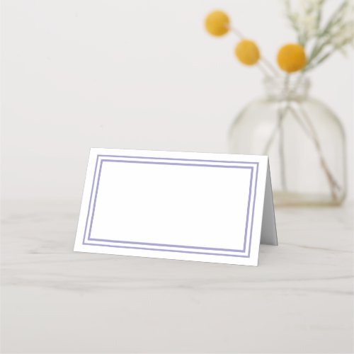 Folded Name Place Card