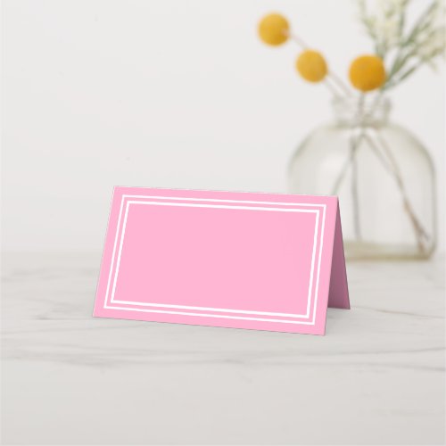 Folded Name Place Card