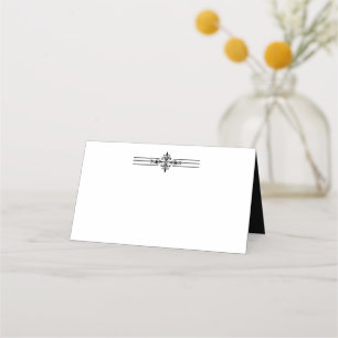 Folded Name Place Card