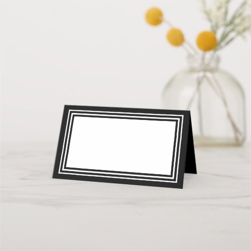 Folded Name Place Card