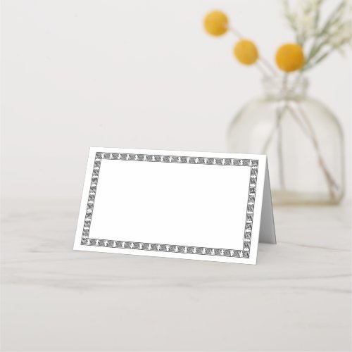 Folded Name Place Card