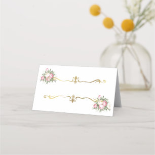 Folded Name Place Card