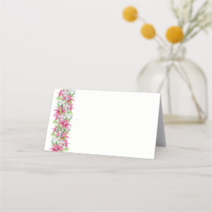 Folded Name Place Card
