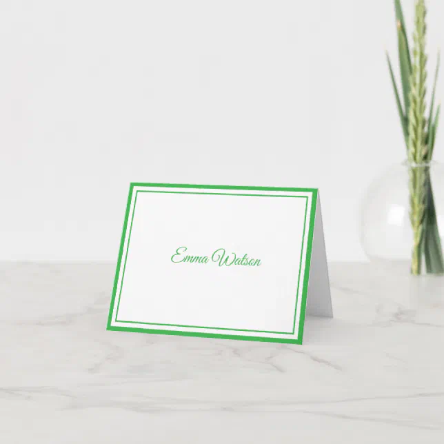 Note Card Front Folded Note Card | Zazzle