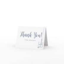 Folded Picture Fishing Hook with Rings Thank You