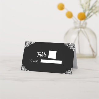 Folded Place Card
