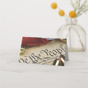 Folded Place Card