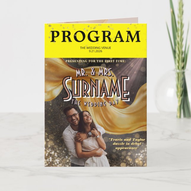 Folded Program (Front)