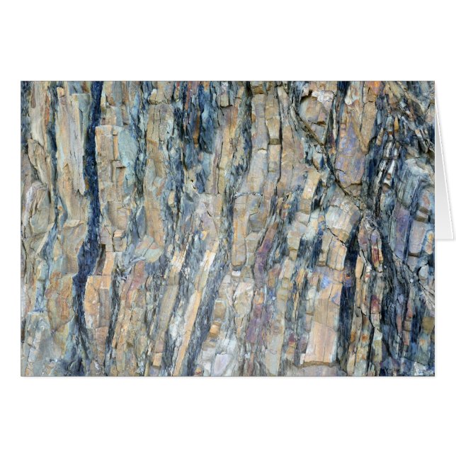 Folded Rock at Olympic National Park Cards (Front Horizontal)