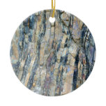 Folded Rock at Olympic National Park Ceramic Ornament