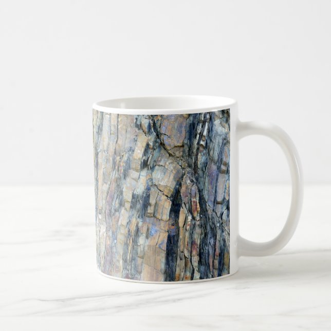 Folded Rock at Olympic National Park Coffee Mug (Right)