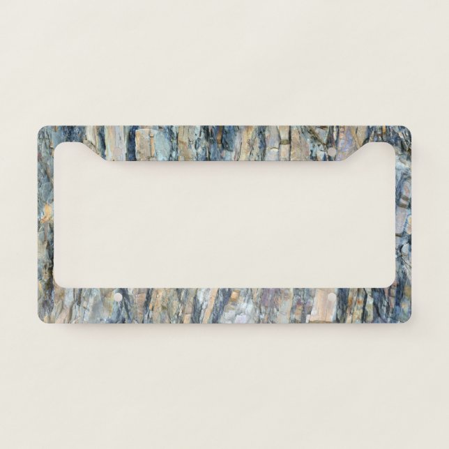 Folded Rock at Olympic National Park License Plate Frame (Front)