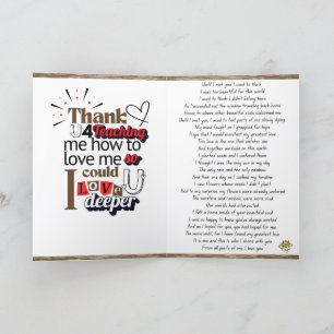 Folded Soul Love Connection Poetry Card 1