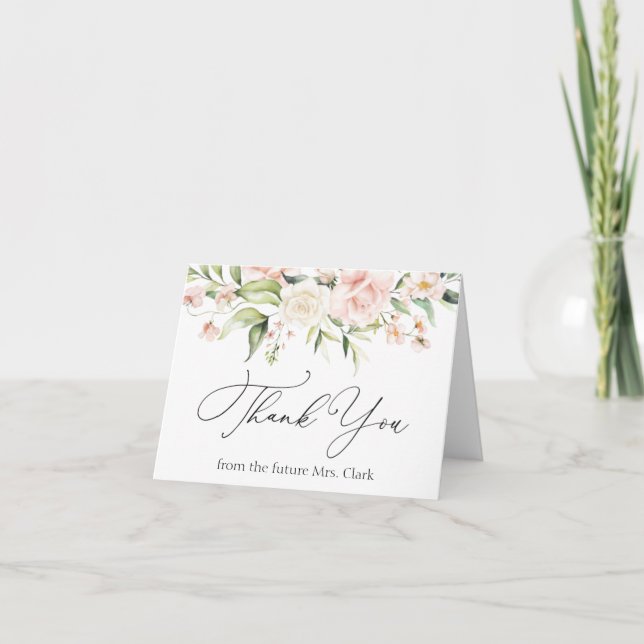 Folded Thank You Card (Front)