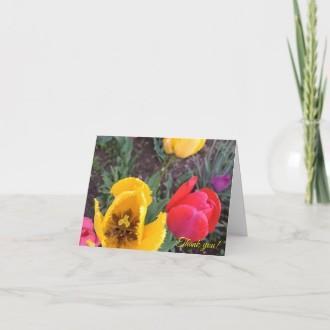 Folded Thank You Card (Front)