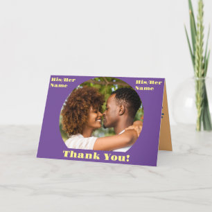 Folded Thank You Card