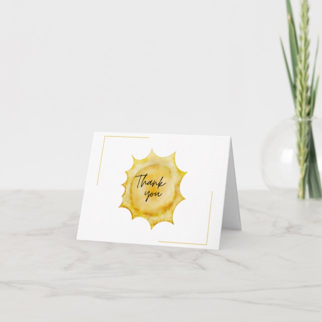 Folded Thank You Card (Front)
