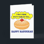 Folded Thank You Card<br><div class="desc">Hanukkah humor</div>