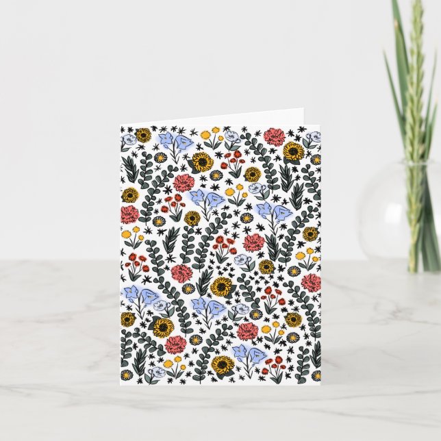 Folded Thank You Card (Front)