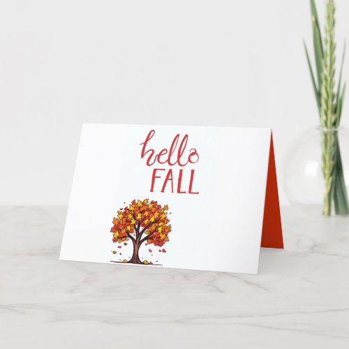 Folded Thank You Card