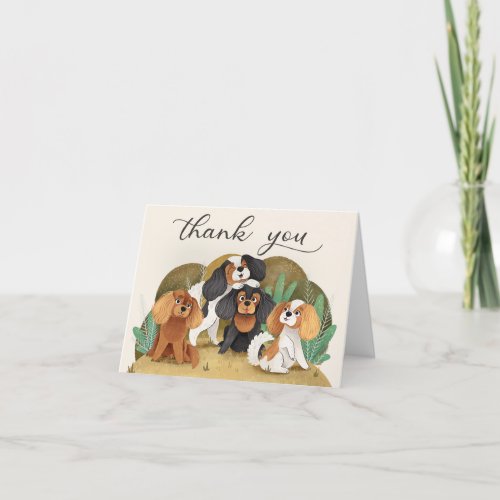 Folded Thank You Card