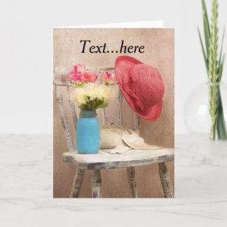 Folded Thank You Card