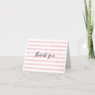Folded Thank You Card