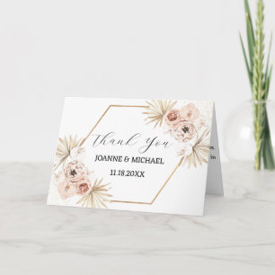 Folded Thank You Card