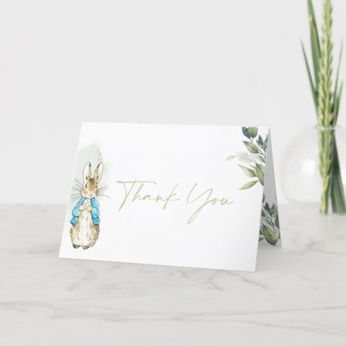 Folded Thank You Card