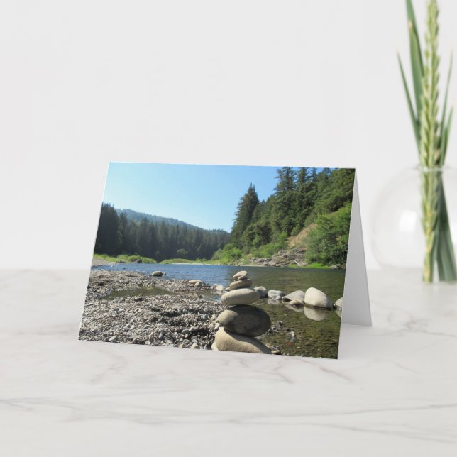 Folded Thank You Card Richardson Grove California (Front)