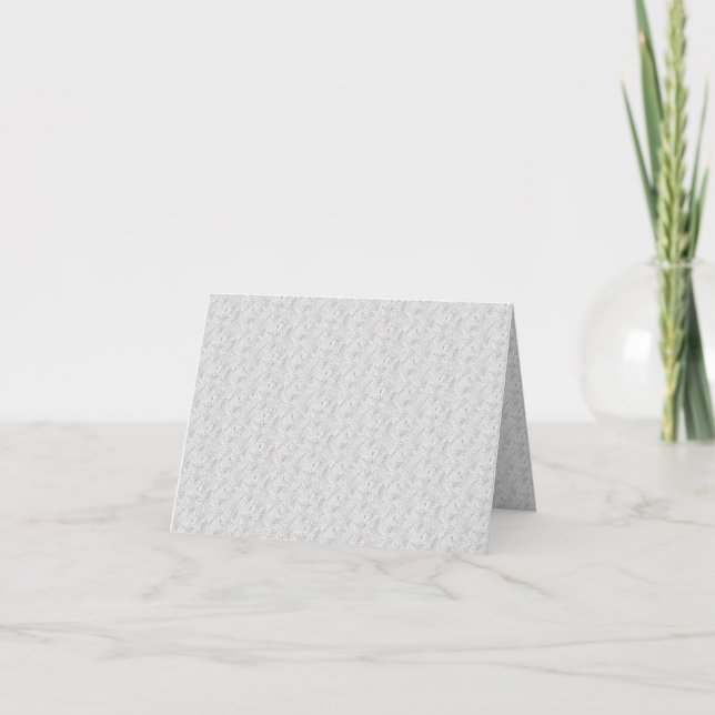 Folded Thank You Cards | Elegant Pattern Design (Front)