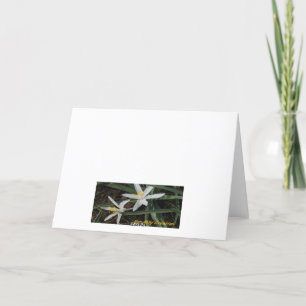 Folded thinking of you card