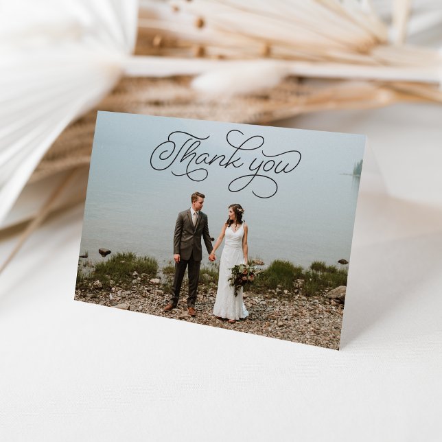Folded Wedding Thank You Card (Creator Uploaded)