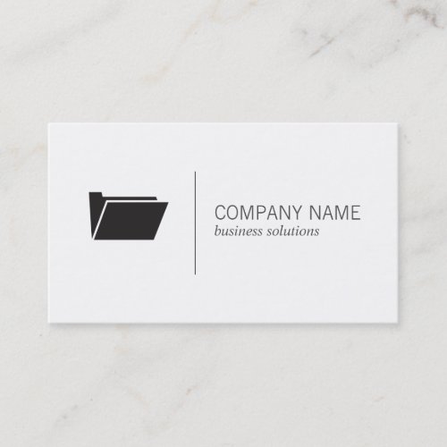 Folder  Business Business Card