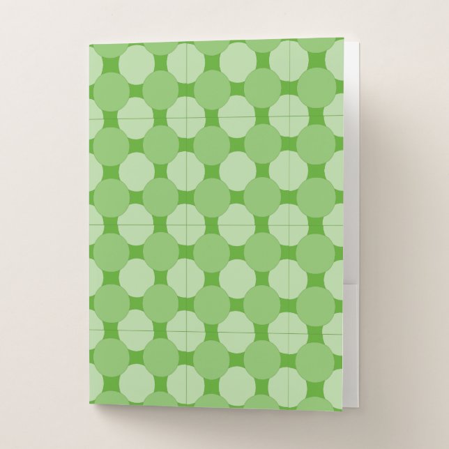 Folder - Green Dots Overlapping (Front)