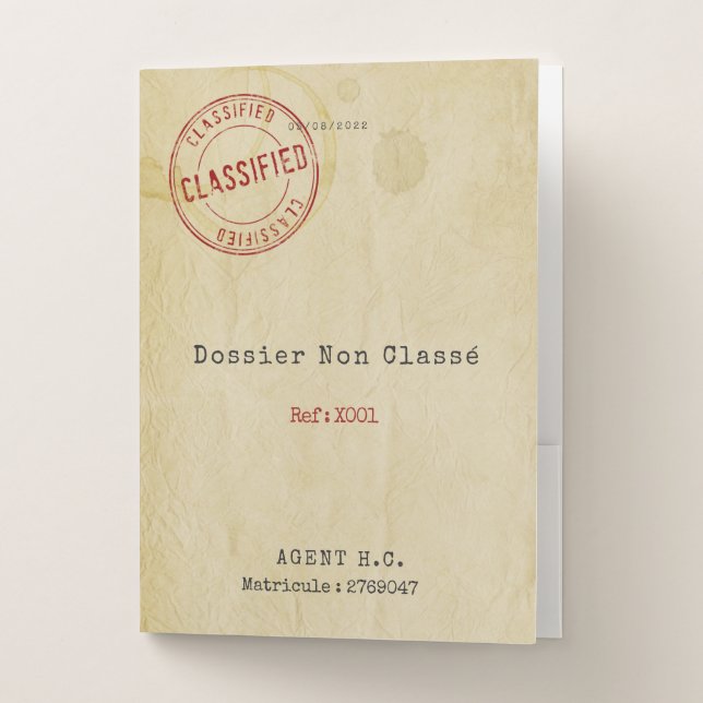 Folder shirts not classified editable text (Front)