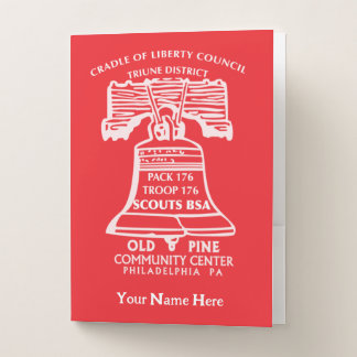 Folders - Red (Personalized)