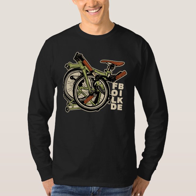 Folding Bike Fancy T-Shirt (Front)