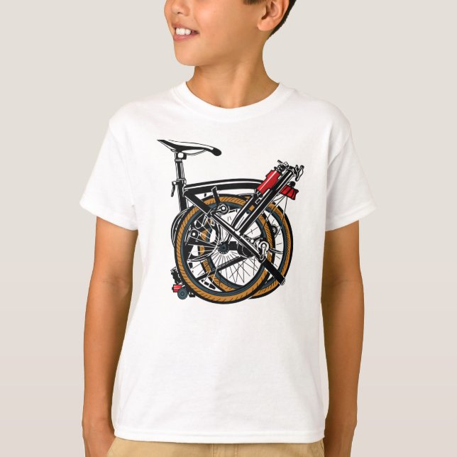 Folding Bike T-Shirt (Front)